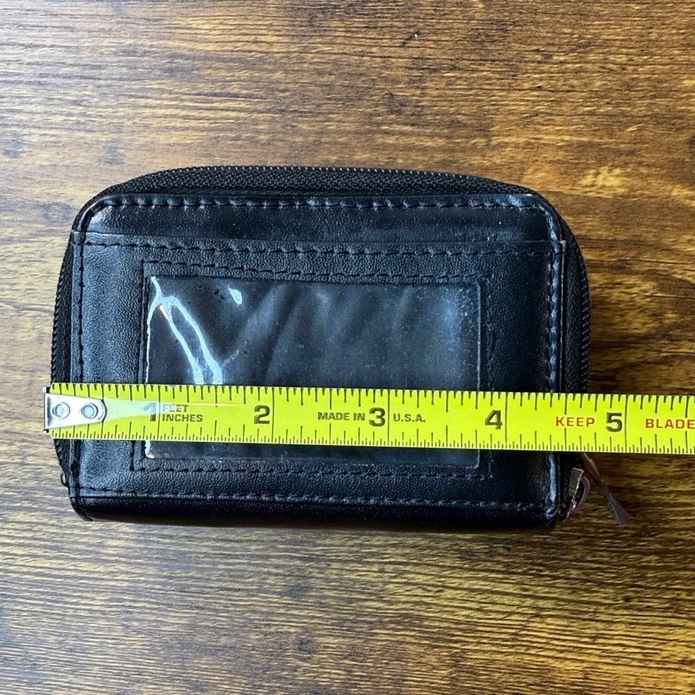 Black Wallet & Accessory Pouch - Picture 2 of 9